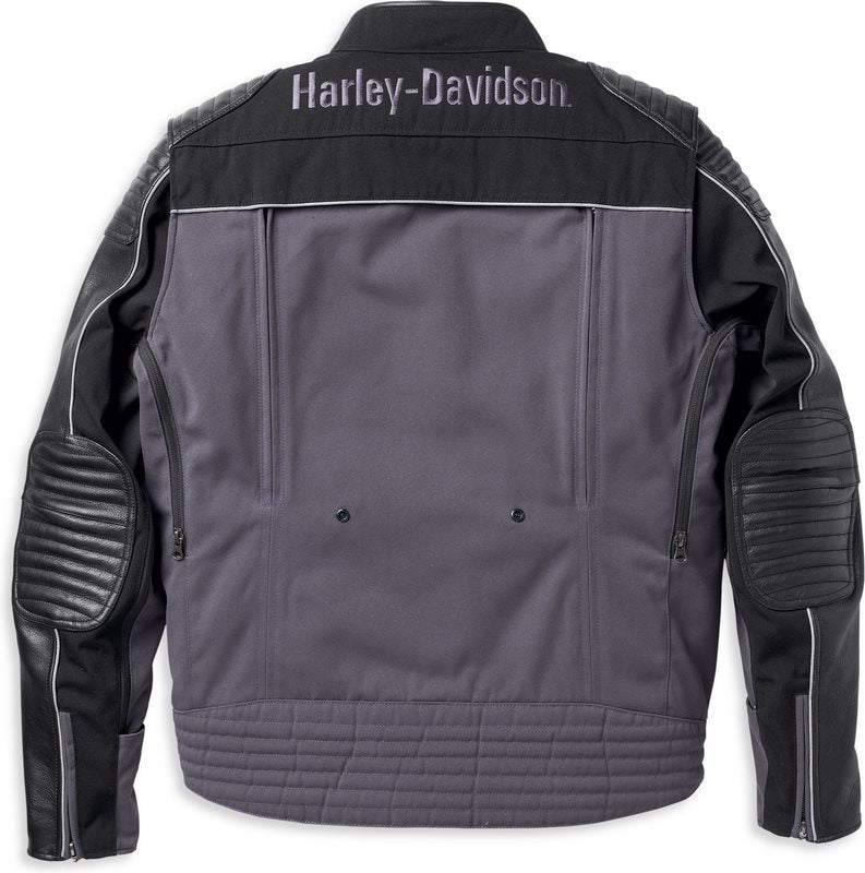 Harley-Davidson Men'S Sheridan Switchback Lite Mixed Media Jacket Blackened Pearl | 98129-22EM