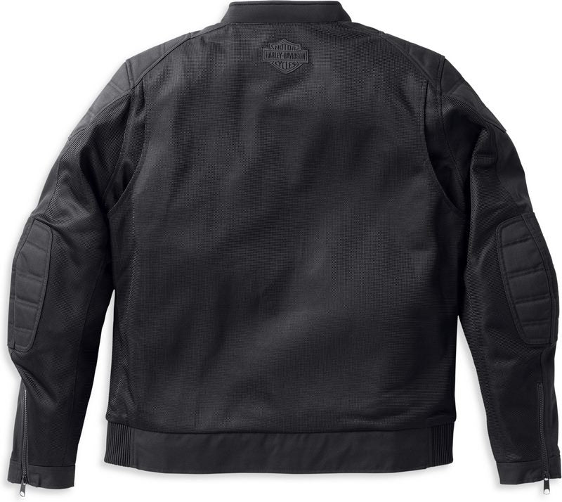 Harley-Davidson Men'S Zephyr Mesh Jacket W/ Zip-Out Liner Black | 98130-22EM