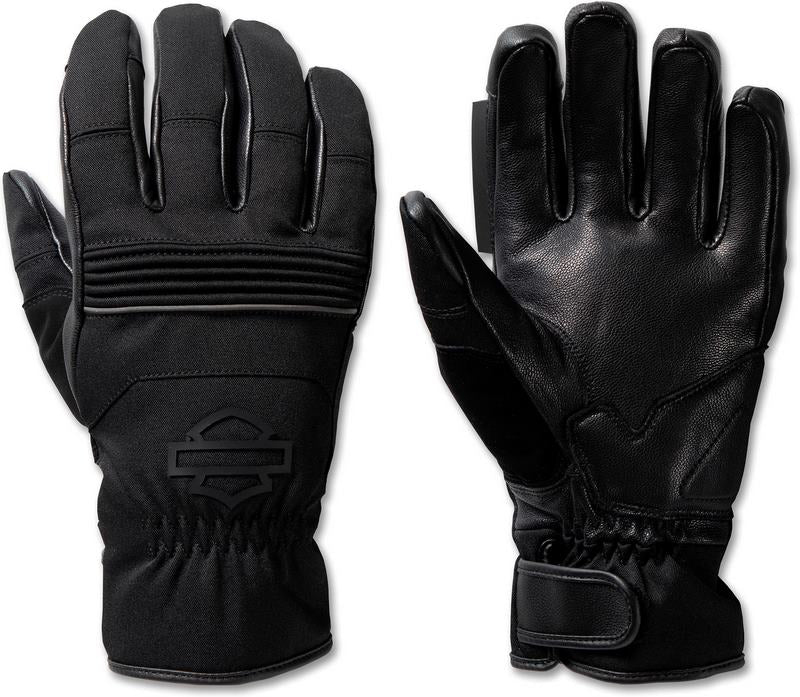 Harley-Davidson Men'S Apex Mixed Media Gloves Black | 98134-23VM