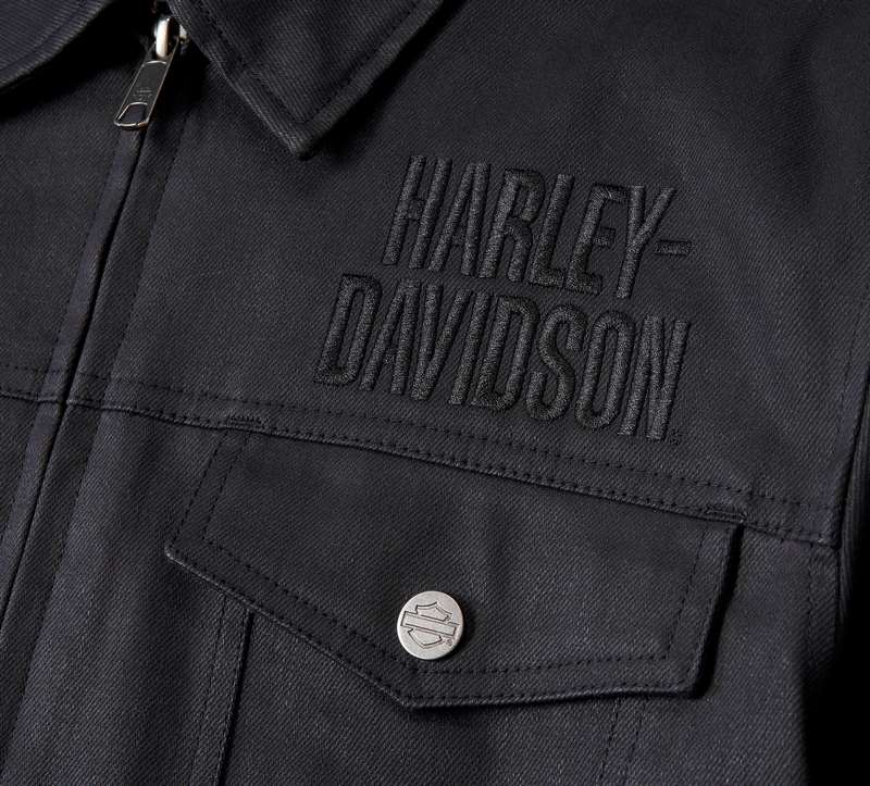 Harley-Davidson Women'S Layering System Trucker Riding Jacket Black | 98142-23VW