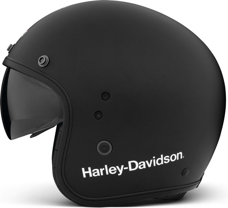 Harley-Davidson Classic #1 X14 サン・シールド 3/4 ヘルメット マット・ブラック | 98157-22EX