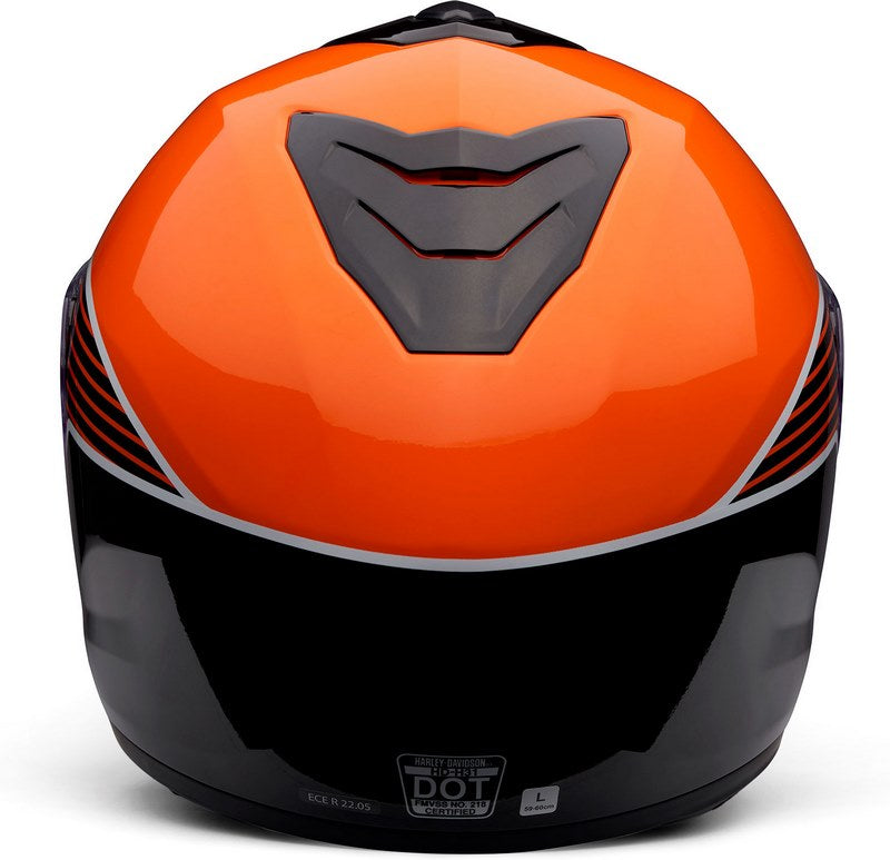 Harley-Davidson Capstone サン・シールド Ii H31 モヂュラー ヘルメット Black/Orange | 98161-24VX