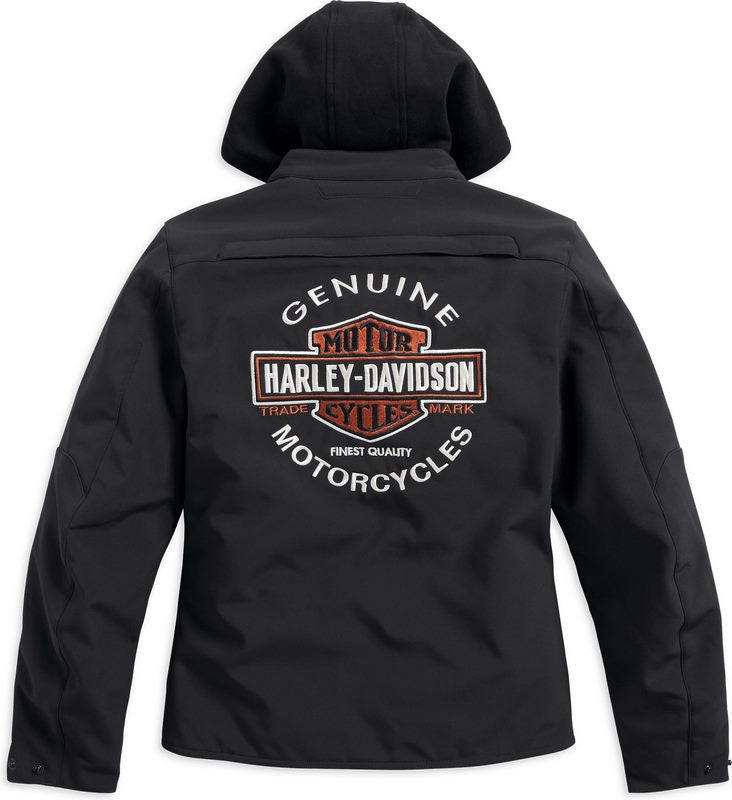 Harley-Davidson Legend 3-In-1 Soft Shell Riding Jacket Ce Black | 98170-17EW