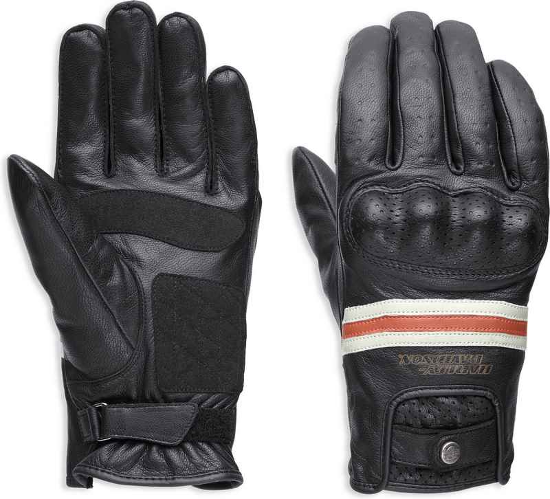 Harley-Davidson Reaver Leather Gloves Black | 98178-18EM