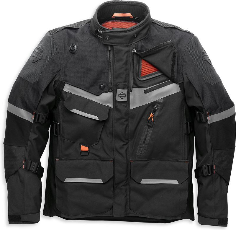 Harley-Davidson Men'S Passage Adventure Jacket Black | 98178-21VM