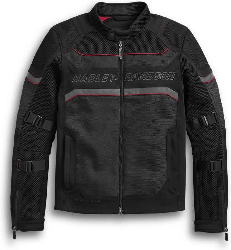 Harley-Davidson Fxrg® Mesh Slim Fit Riding Jacket Black | 98389-19EM