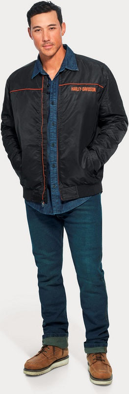 Harley-Davidson Men'S Timeless Bar & Shield Jacket Black | 98401-22VM