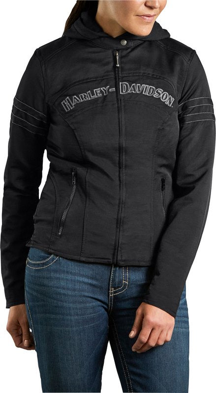 Harley-Davidson Jkt-Miss Enthusiast 3In1 Black | 98519-12VW