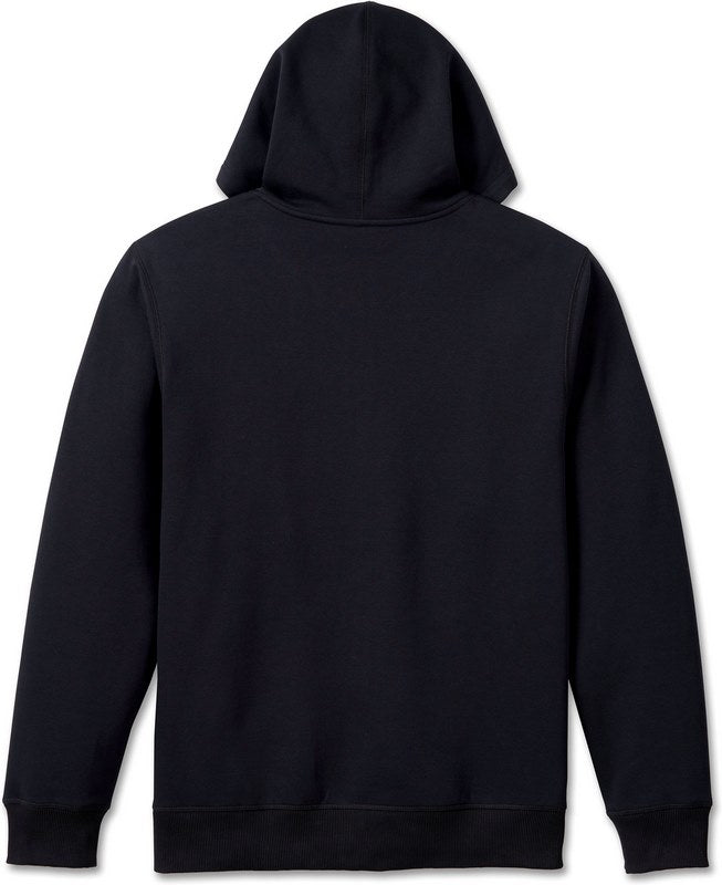Harley-Davidson Men'S Iron Bond Zip-Up Hoodie Black Beauty | 99000-23VM