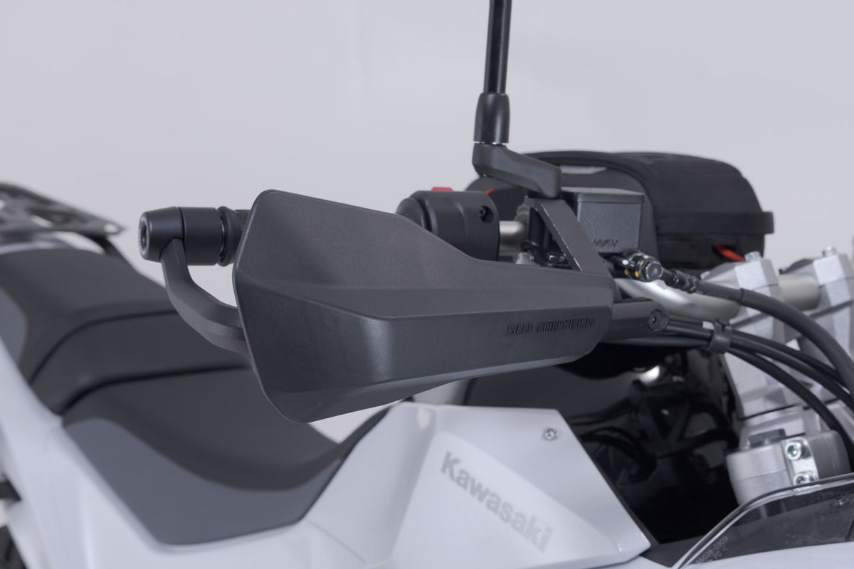 SW-MOTECH / SWモテック Sport Handprotektoren-Kit Schwarz. Kawasaki KLE500 / KLE500 SE (26-). | HDG.00.220.23600/B