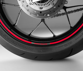 Honda / ホンダ純正アクセサリー スティッカー circles Ant. and Post. - レッド | 08F84-MFJ-820A