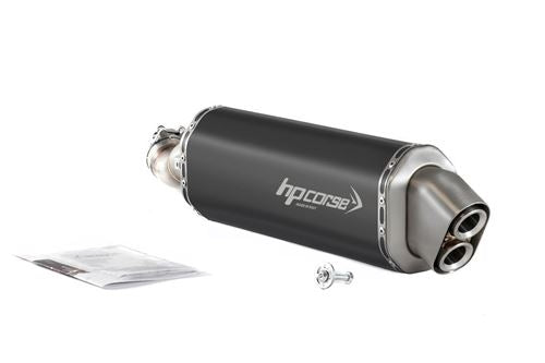 HP Corse / エイチピーコルセ 4-Track R Black Exhaust | BMW4TR1009C-AB