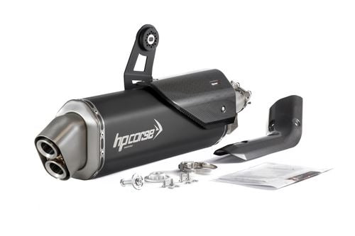 HP Corse / エイチピーコルセ 4-Track R Black Exhaust | HO4TR1100C-AB