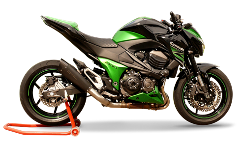 HP Corse / エイチピーコルセ Evoxtreme 310mm Black Exhaust | KAEVO3118BE-AB