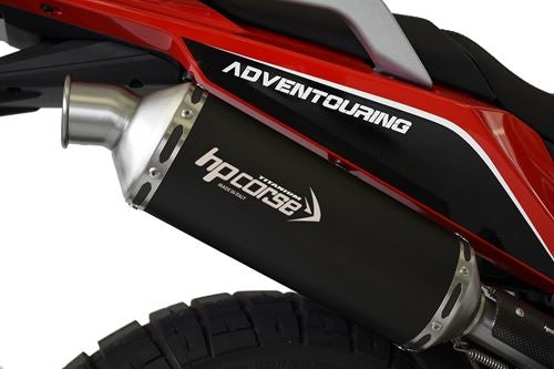 HP Corse / エイチピーコルセ SP-1 Short Black Tianium Exhaust | MOXCSP1300C-AB