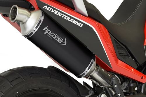 HP Corse / エイチピーコルセ SP-1 Short Black Tianium Exhaust | MOXCSP1300C-AB