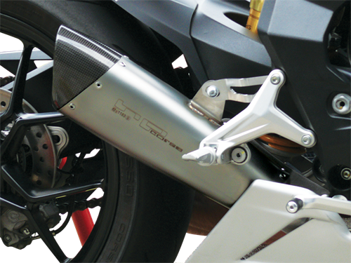 HP Corse / エイチピーコルセ Evoxtreme 310mm Black Exhaust | MVEVO3103LB-AB