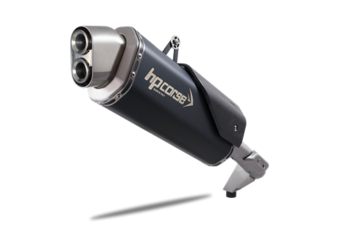 HP Corse / エイチピーコルセ 4-Track R Black Exhaust | TR4TR1200C-AB