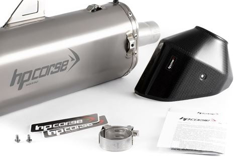 HP Corse / エイチピーコルセ SPS Carbon 350 Satin Exhaust | TRSPS900350S-AB