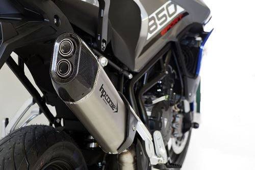 HP Corse / エイチピーコルセ SP-3 Carbon 350 Satin Exhaust | TRT850SP3350S-AB