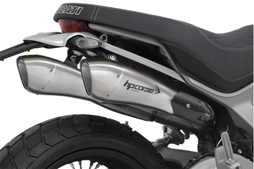 HP Corse / エイチピーコルセ Hydroform Short Polish Exhaust | XDUHY30P11P-AAB