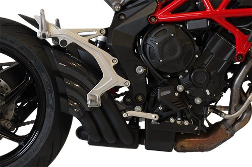 HP Corse / エイチピーコルセ Hydrotre Black Cover Carb Exhaust | XMV3HY1004BCG-N-A