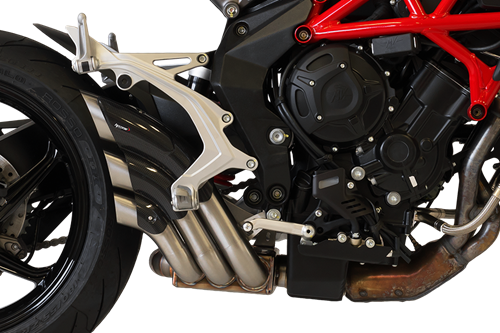 HP Corse / エイチピーコルセ Hydrotre Satin Cover Carb Exhaust | XMV3HY1004SCG-N-A