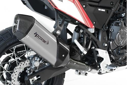 HP Corse / エイチピーコルセ SPS Carbon Short Satin Exhaust | YASPSS7001S-AB