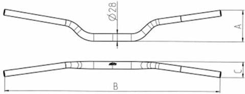 Husqvarna / ハスクバーナ Renthal Twinwall handlebar | 2510290100068