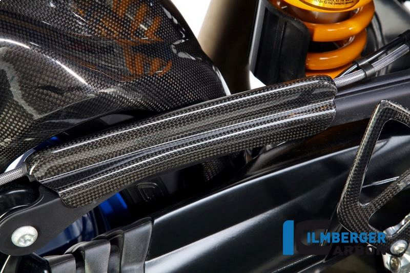 ILMBERGER / イルムバーガーカーボンパーツ カーボン ブレーキラインカバー R1200GS | 8160976