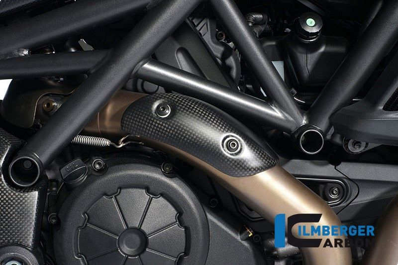 ILMBERGER / イルムバーガーカーボンパーツ エグゾーストプロテクション (マニフォールド) Diavel | AHK.020.DIAVE.K