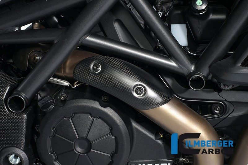 ILMBERGER / イルムバーガーカーボンパーツ エグゾーストプロテクション (マニフォールド) Diavel | AHK.020.DIAVE.K