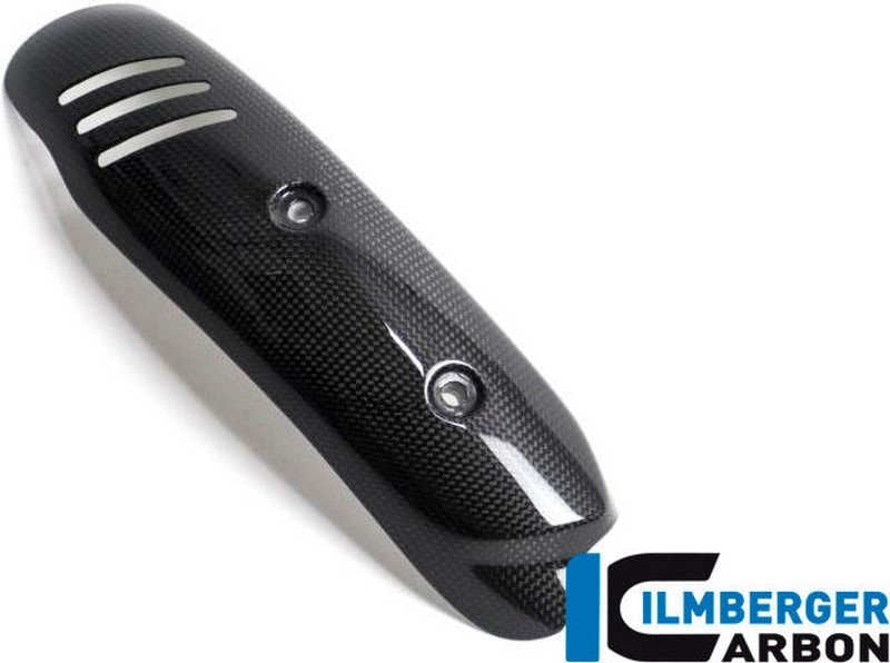 ILMBERGER / イルムバーガーカーボンパーツ エキゾーストプロテクター マニフォールド グロス Ducati Scrambler '16 | AHK.023.DS15G.K