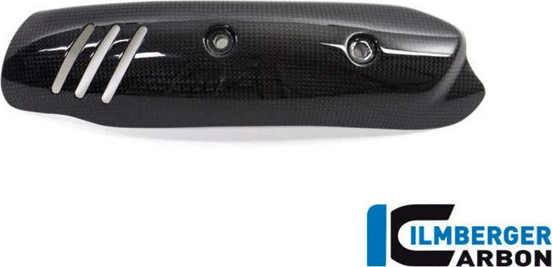 ILMBERGER / イルムバーガーカーボンパーツ エキゾーストプロテクター マニフォールド グロス Ducati Scrambler '16 | AHK.023.DS15G.K