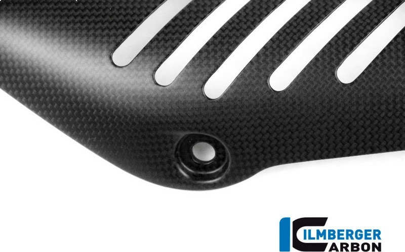 ILMBERGER / イルムバーガーカーボンパーツ エキゾーストプロテクション マニホールド マット - Ducati Monster 1200/1200 S | AHK.104.D12MM.K