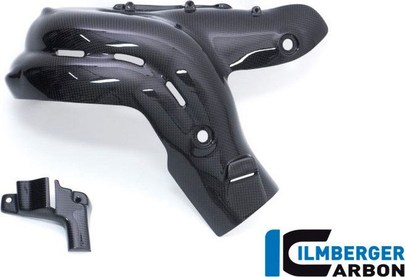 ILMBERGER / イルムバーガーカーボンパーツ エキゾーストプロテクション グロス セット Panigale V4 / V4 S | AHS.004.DPV4G.K