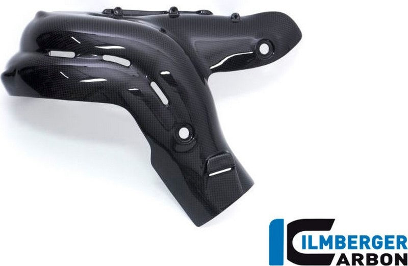 ILMBERGER / イルムバーガーカーボンパーツ エキゾーストプロテクション グロス セット Panigale V4 / V4 S | AHS.004.DPV4G.K