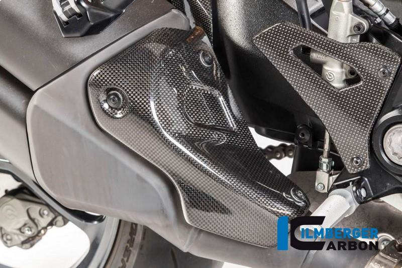 ILMBERGER / イルムバーガーカーボンパーツ エキゾーストプロテクター グロス Ducati Monster 1200R | AHS.004.MR12G.K