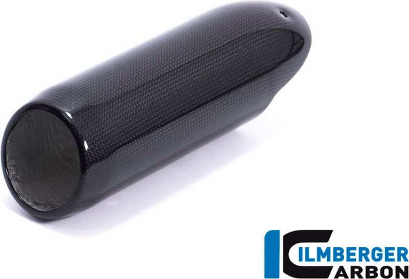 ILMBERGER / イルムバーガーカーボンパーツ ロワーエキゾーストエンドキャップ グロスカーボン - Ducati Supersport 939 | AHS.009.DSS7G.K