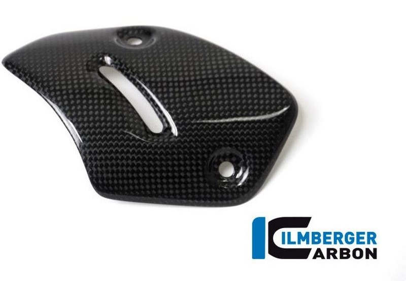 ILMBERGER / イルムバーガーカーボンパーツ サイレンサー上部プロテクター グロス Ducati Xディアベル '16 | AHS.010.XD16G.K
