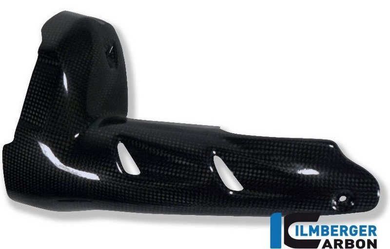 ILMBERGER / イルムバーガーカーボンパーツ サイレンサープロテクター (フロント) | AHS.040.GS12L.K