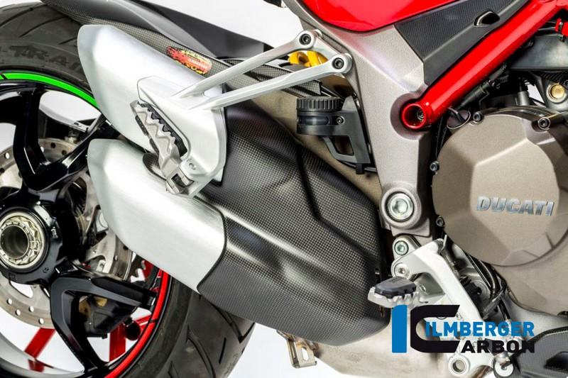 ILMBERGER / イルムバーガーカーボンパーツ エキゾーストプロテクター Ducati MTS'15 - AHS.110.D15MM.K | AHS.110.D15MM.K