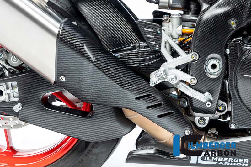Ilmberger / イルムバーガー マフラーサイレンサープロテクター マット Tuono/RSV4 (2021-) | AHS.115.TU21M.K