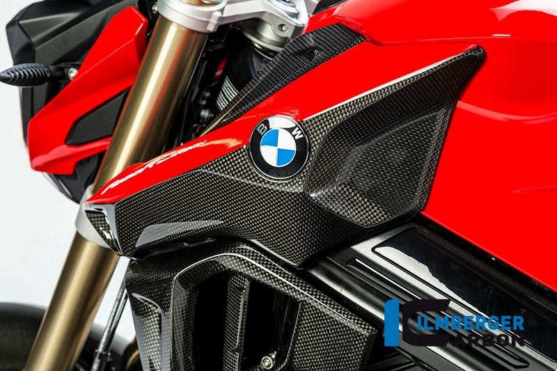 ILMBERGER / イルムバーガーカーボンパーツ エアチューブカバー 左側 - BMW F 800 R (2015-) - ASL.102.F8R15.K | ASL.102.F8R15.K
