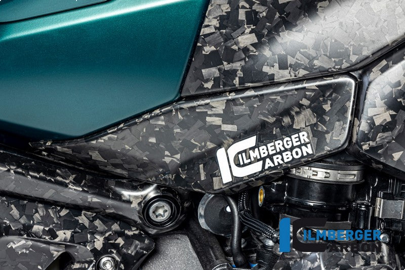 ILMBERGER ロア タンクカバー 右側 BDC(ブラック・ダイヤモンド・カーボン仕上げ) マット仕上げ(艶なし) BMW R 1300 GS 2023- | BM.TUR.030.R23GS