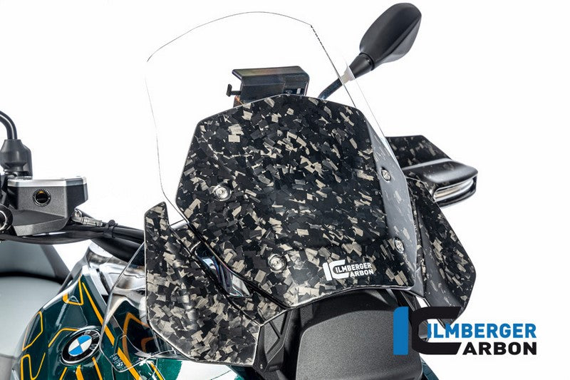 ILMBERGER ウインドシールド BDC(ブラック・ダイヤモンド・カーボン仕上げ) マット仕上げ(艶なし) BMW R 1300 GS 2023- | BM.VEO.006.R23GS