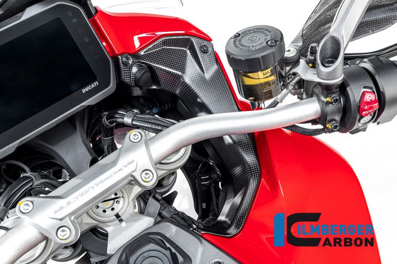 Ilmberger / イルムバーガー コクピットカバー マット 右 Multistrada V4 | CAR.106.M421M.K