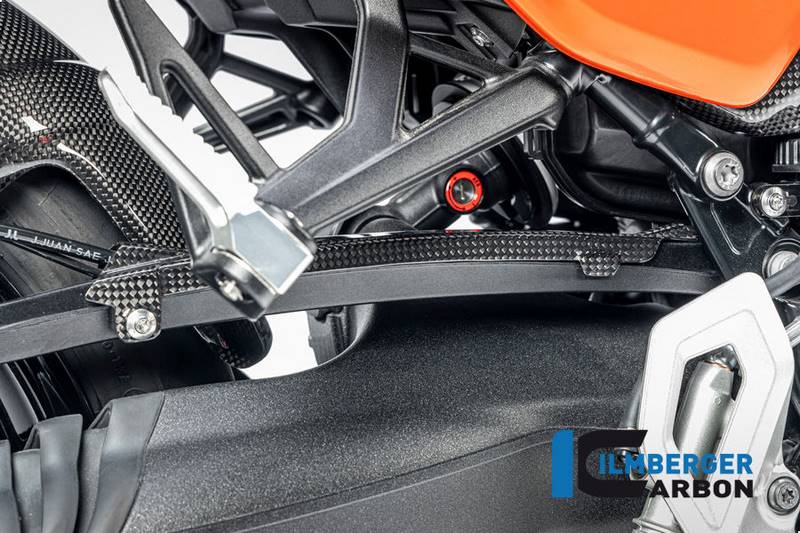 ブレーキラインカバー カーボングロス