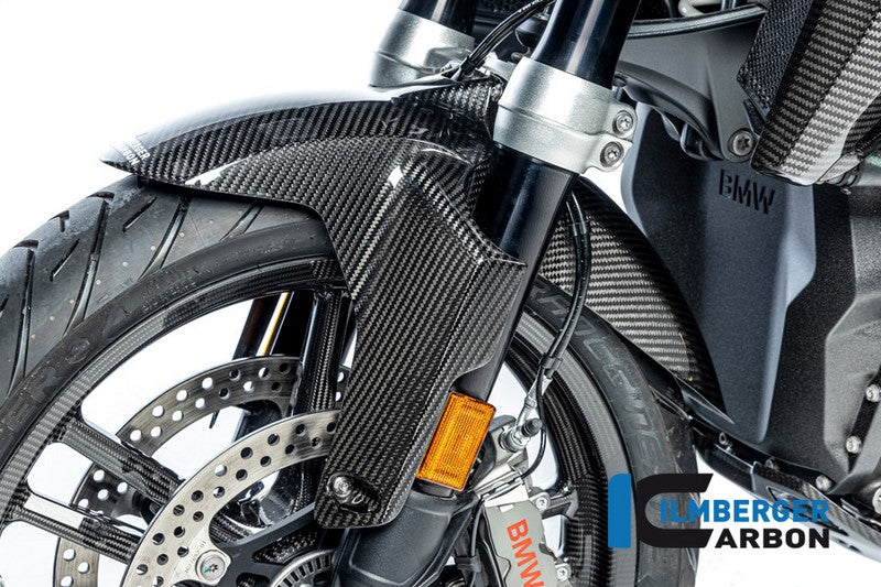 ILMBERGER FRONT FENDER CARBON GLOSSY BMW R 1300 GS FROM 2023 | CG.KVO.015.R23GS