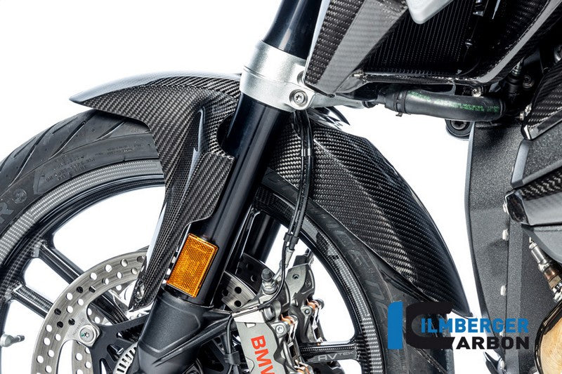 ILMBERGER FRONT FENDER CARBON GLOSSY BMW R 1300 GS FROM 2023 | CG.KVO.015.R23GS